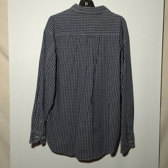 VTG 1997 Looney Tunes The Taz Mens Button Front Shirt XL Blue Golf Long Sleeve - Picture 3 of 11